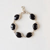 Bracelet Magma - onyx noir