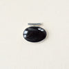 Pendentif Magma - tourmaline noire